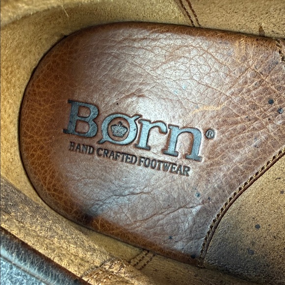 Born Leather Penny Loafers Brown Men's 12 Slip- On Casual Comfort - Picture 5 of 13